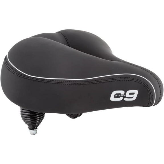 Cloud-9 Cruiser Select Saddle, 10.5" x 10.75", Black Soft Touch Vinyl
