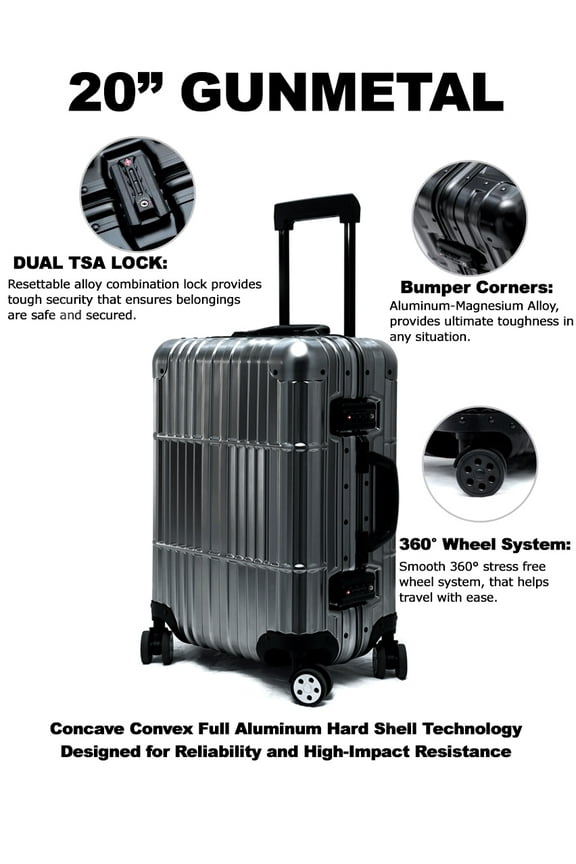 All Aluminum Luggage