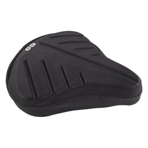 Cloud-9 Gel Air Bicycle Seat Cover Extra Padding for Seat Cruiser Black