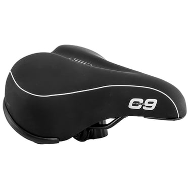 Cloud-9 Support XL Unisex Bicycle Comfort Seat - Brown Cruiser Saddle With Multi-Stage Foam