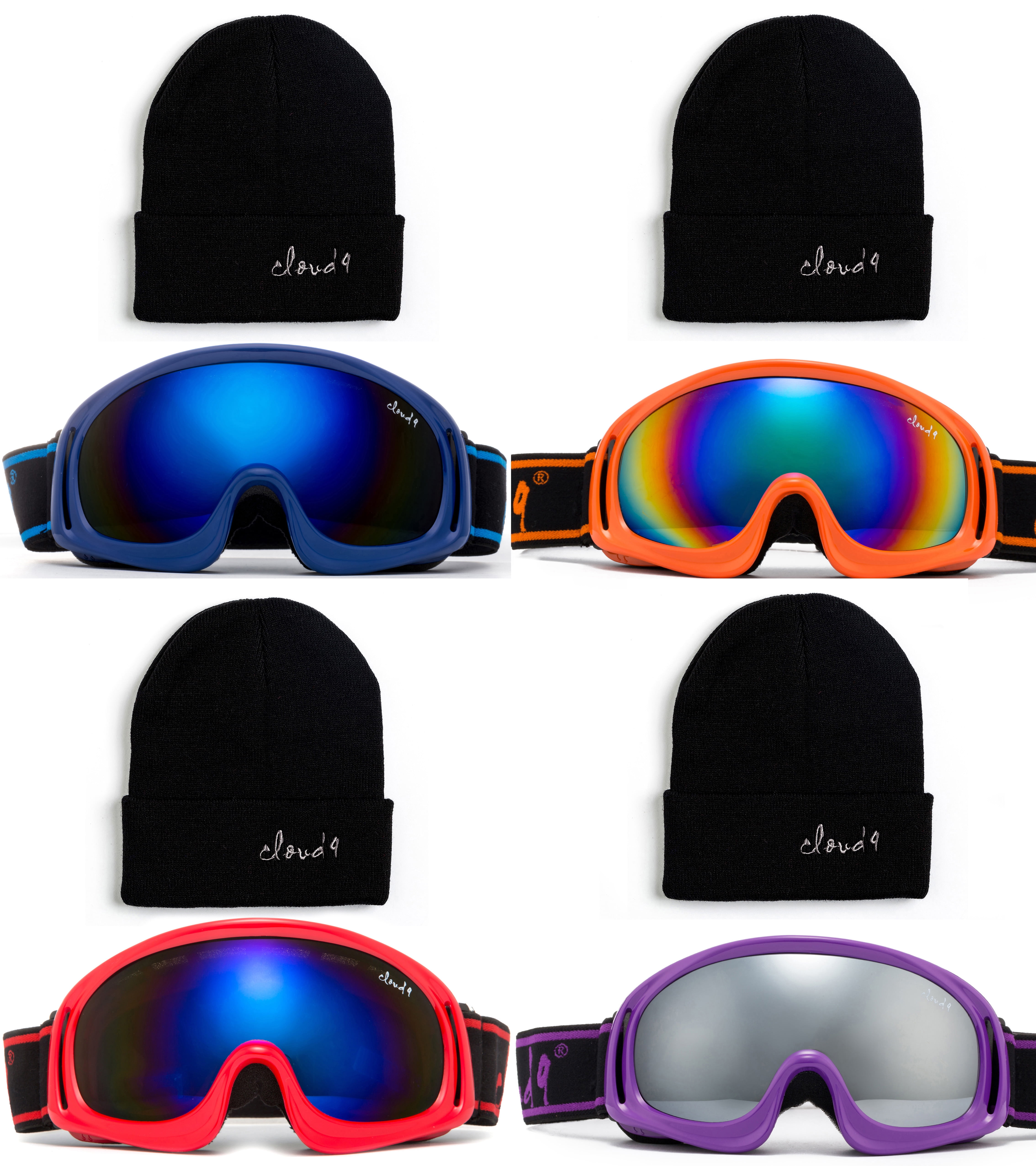 cloud 9 snowboard helmet and goggles Snowboarding Skiing Protective Goggle Cloud 9 Adult Ski Goggle