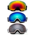 thumbnail image 1 of Cloud 9 - Snow Goggles Adult Anti-Fog Double Lens UV Protection Wide Angle Frameless Mirror Snowboarding Ski, 1 of 4