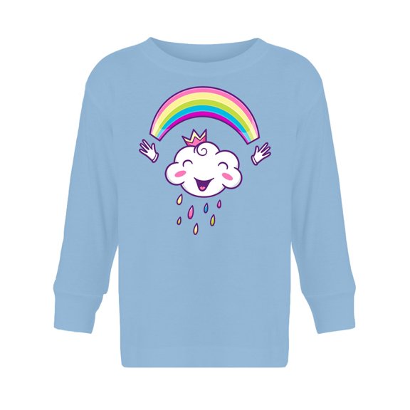 Cloud And A Rainbow Long Sleeve Toddler -Image by Shutterstock, 3 Toddler