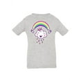 thumbnail image 1 of Cloud And A Rainbow T-Shirt Infant -Image by Shutterstock,  24 Months, 1 of 4