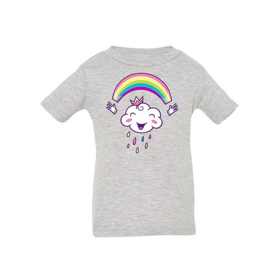 Cloud And A Rainbow T-Shirt Infant -Image by Shutterstock, 24 Months