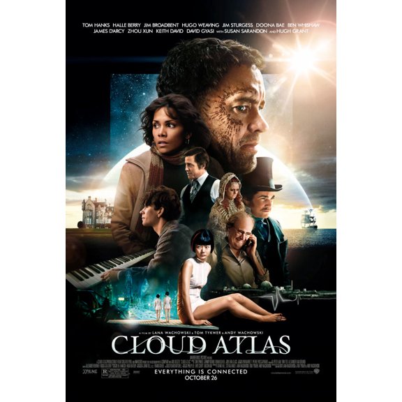 Cloud Atlas Poster Metal Print 12in x 16in Print on Metal 12x16 Square Adults Best Posters
