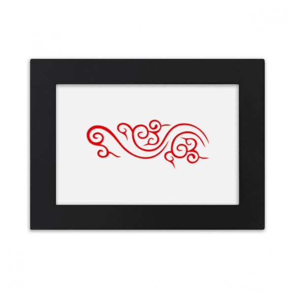 Cloud Auspicious Symbol China Desktop Photo Frame Ornaments Picture Art Painting