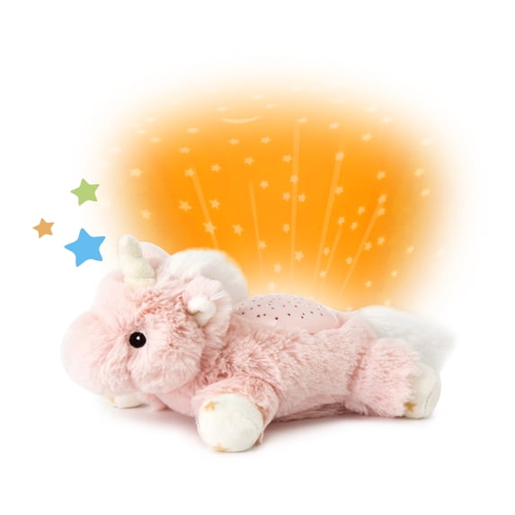 Cloud b Calming Mini Nightlight Star Projector | Gentle Brightness | 3 Colors | 1 Constellation | Auto-Shutoff | Dream Buddies Ella The Unicorn
