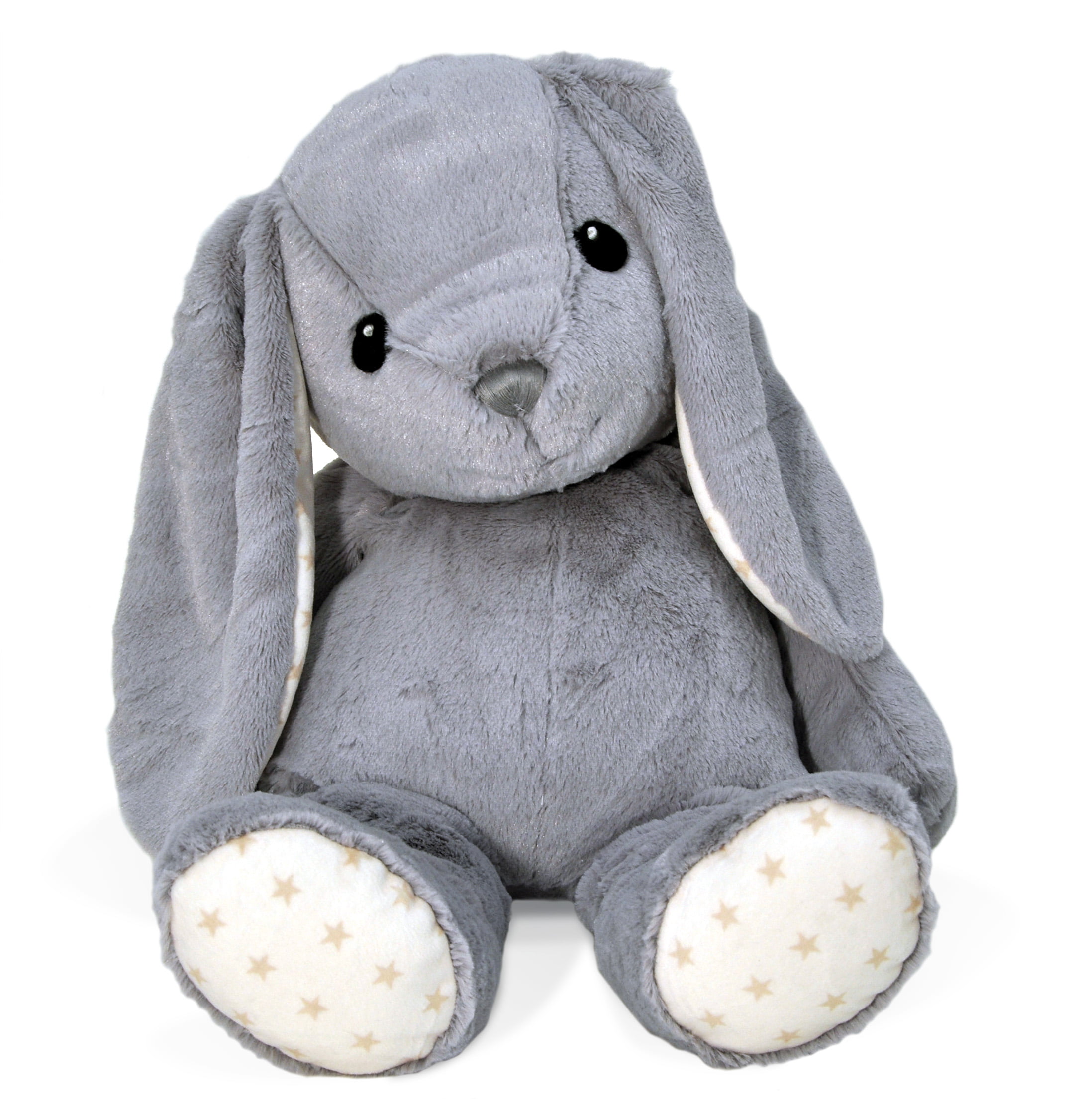 Giant grey rabbit plush • Magic Plush