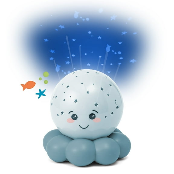 Cloud B Twinkles To Go Octo Projector Nightlight Toy - Blue