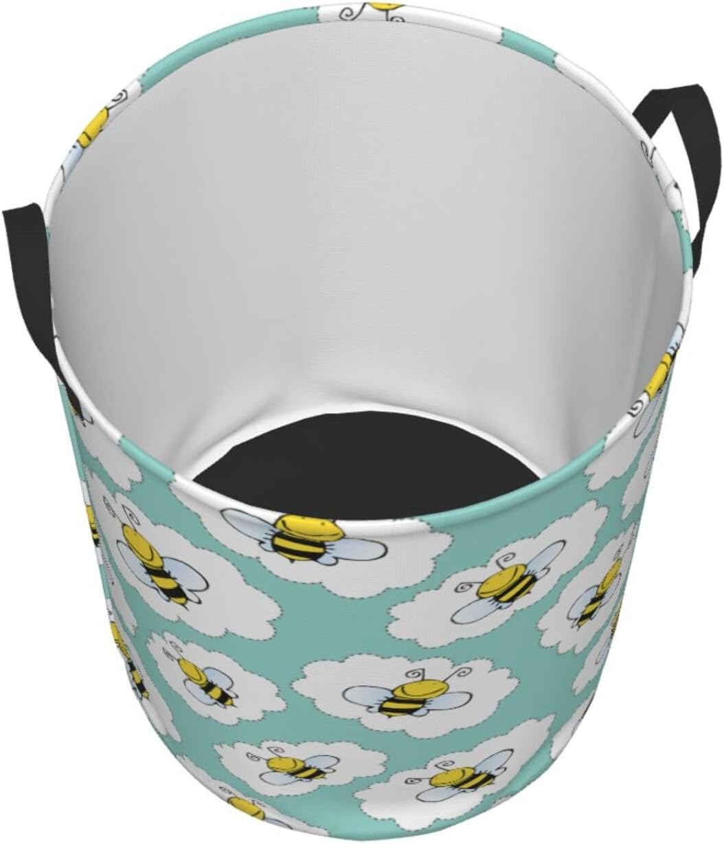 Cloud Bee Laundry Basket Laundry Hamper Collapsible Laundry Baskets