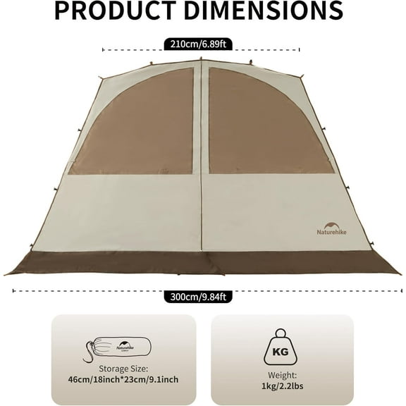 Cloud Boundary Camping Tent with Easy Setup for Outdoor Activities