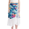 thumbnail image 1 of Cloud Chiffon Summer Dress with Polyester Straps - Women's Beach Dresses, 1 of 6