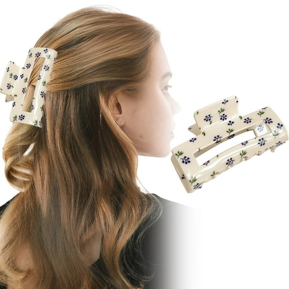Cloud Claw Clips, Hair Claw Clips Women, Cozy Flexible Claw Design Strong Hold Claw Clips for Thick Thin Fine Hair for Women and Girls