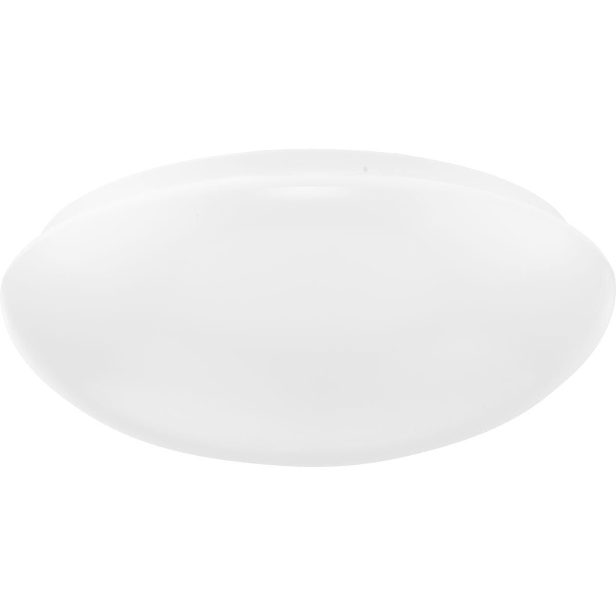 White Glass LED Flush Mount Ceiling Light