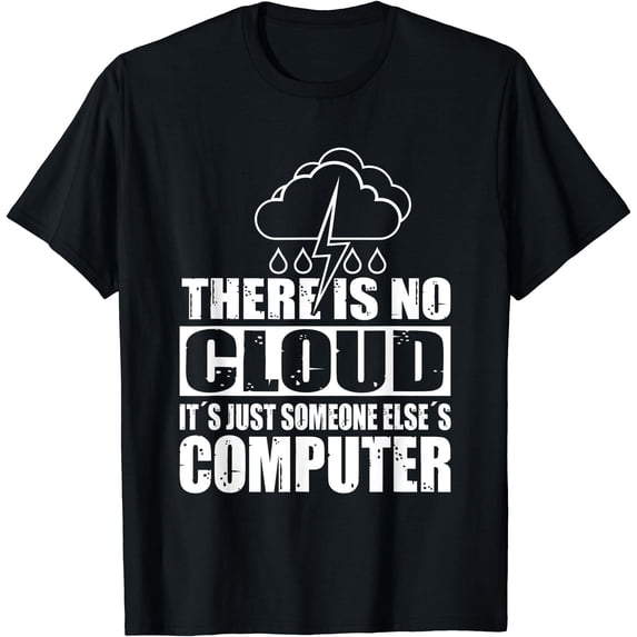 Cloud Computer Programmer Costume Nerds Science Coding T-Shirt ...