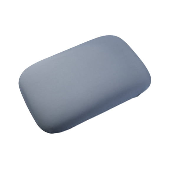 Cloud Contour Memory Foam Pillow Ergonomic Design for Sleeping Comfortably and Reducing Snoring Neck and Cervical Pillow with Cooling Pillowcase Gray