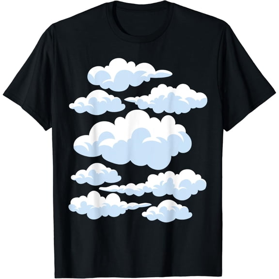 Cloud Costume Funny Clouds Meteorology Fan Weather Humor T-Shirt mens t shirt，black，women，funny，misfits，men，journey