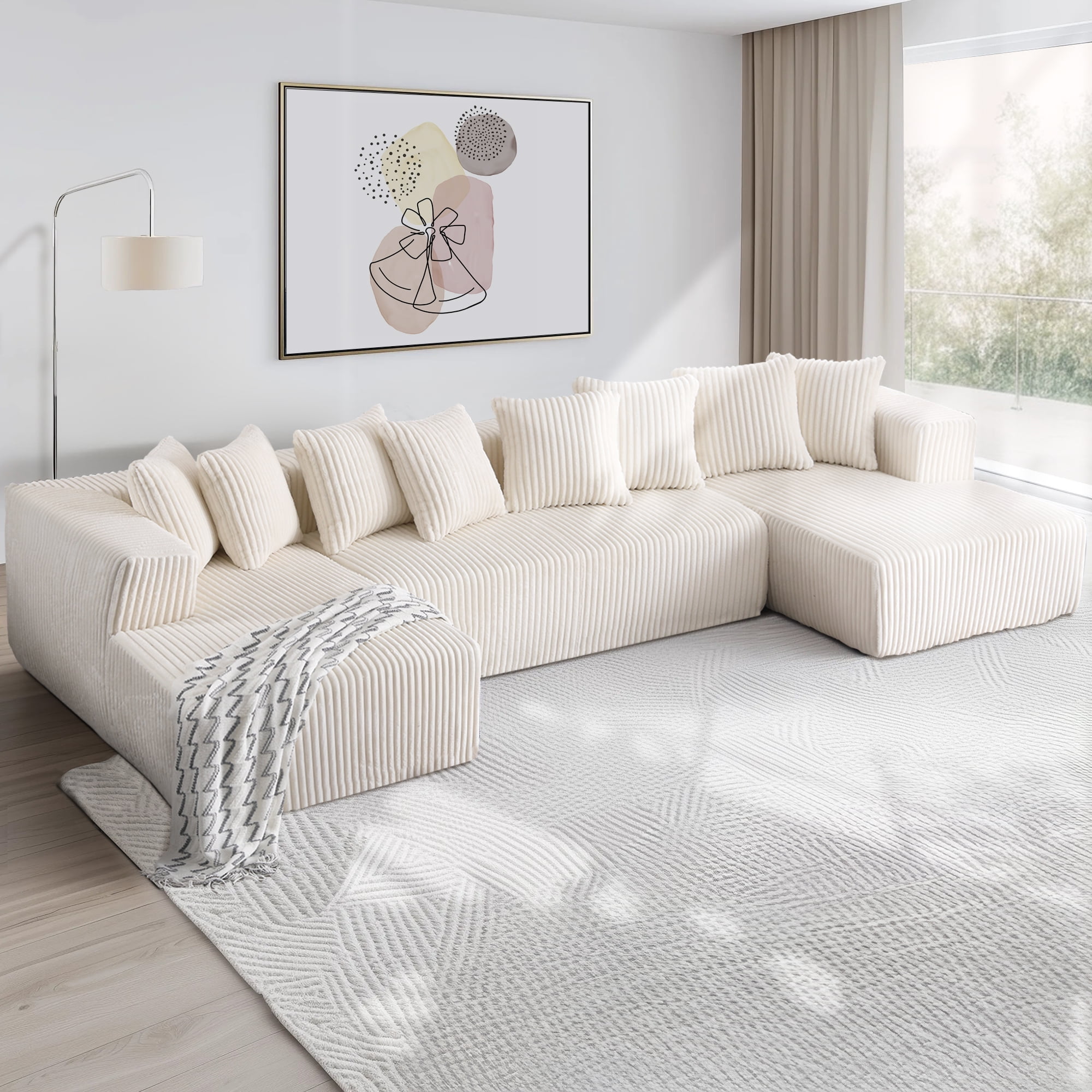 Cloud Couch Sectional Home Sofa Living Room Modular Couch Oversized ...