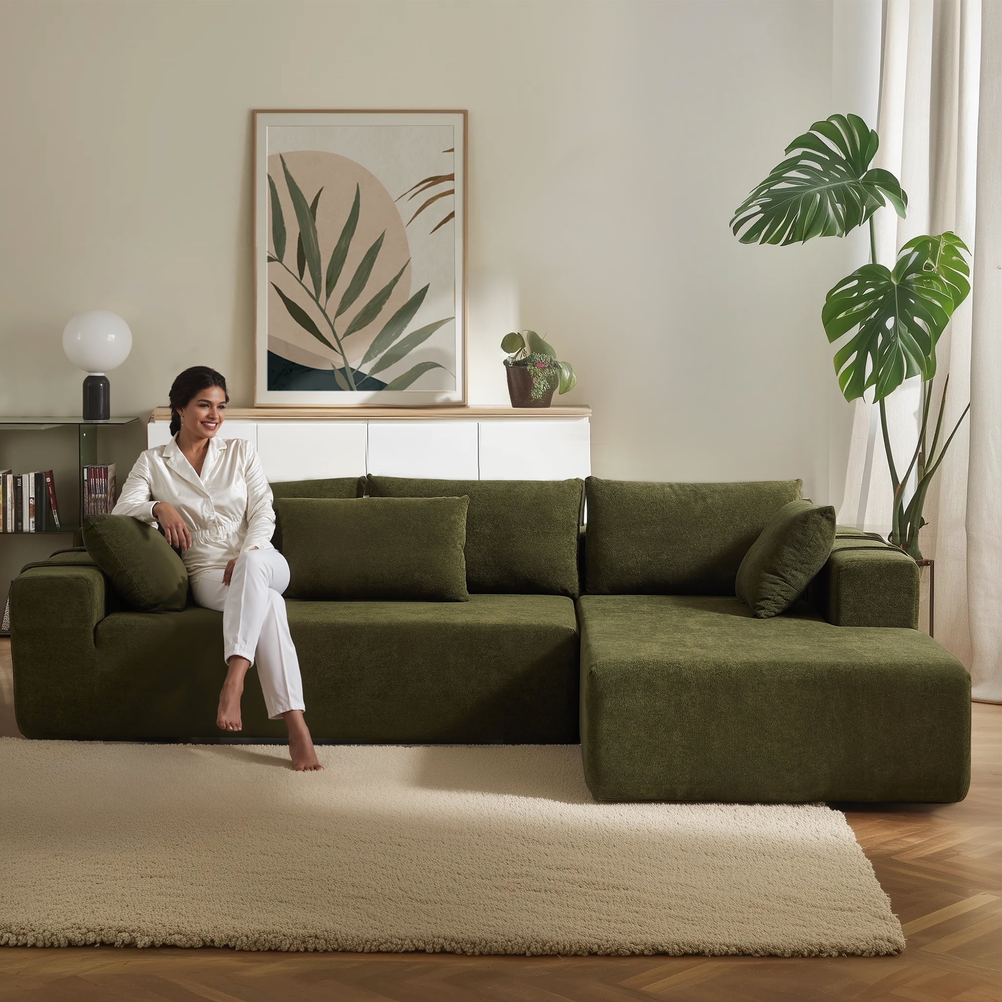 Cloud Couch Sectional Modular Couch for Living Room, Modular Sectional ...