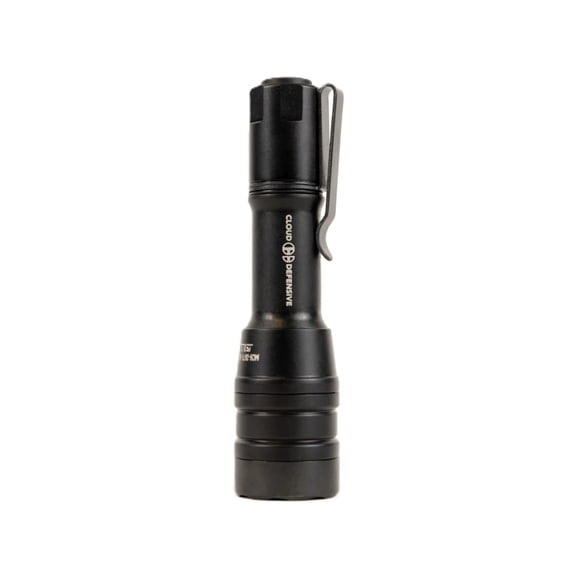 Cloud Defensive MCH-DUTY 1,800 Lumen LED Rechargeable Flashlight Light, Black