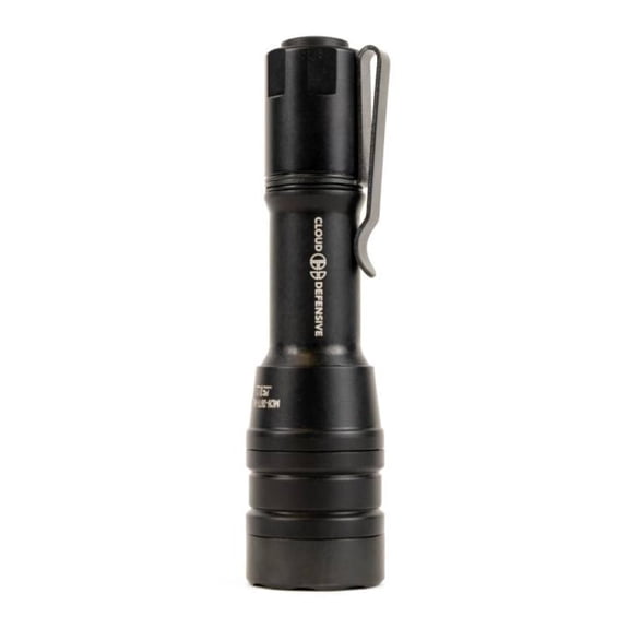 Cloud Defensive MCH-DUTY 1,800 Lumen LED Rechargeable Flashlight Light, Black