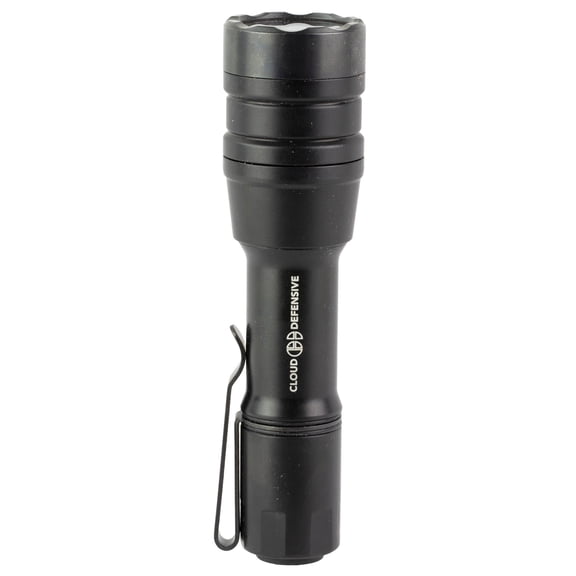 Cloud Defensive MCH-DUTY 1,800 Lumen LED Rechargeable Flashlight Light, Black