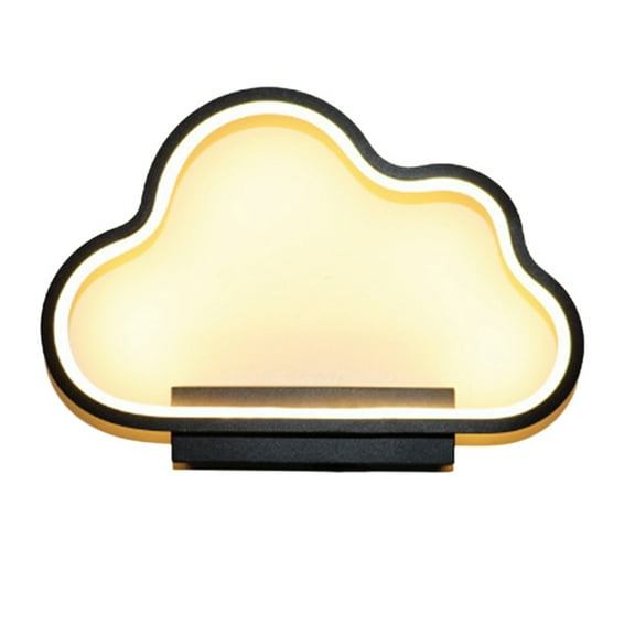 Cloud Design Decor Wall Light 220v Embedded Sconce Cloud Shape Wall Light Light Indoor Bedroom Wall Lamp Living Room A