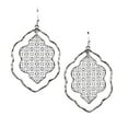 thumbnail image 1 of Cloud Design Filigree Earrings, Silver, 1-3/4-Inch, 1 of 1