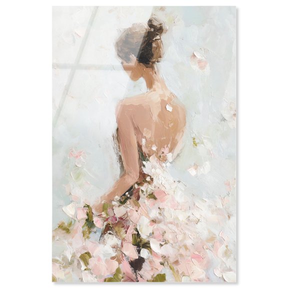 Cloud Dress II Acrylic Print Fashion Wall Art by Art Remedy, Ready to Hang, 20 x 30