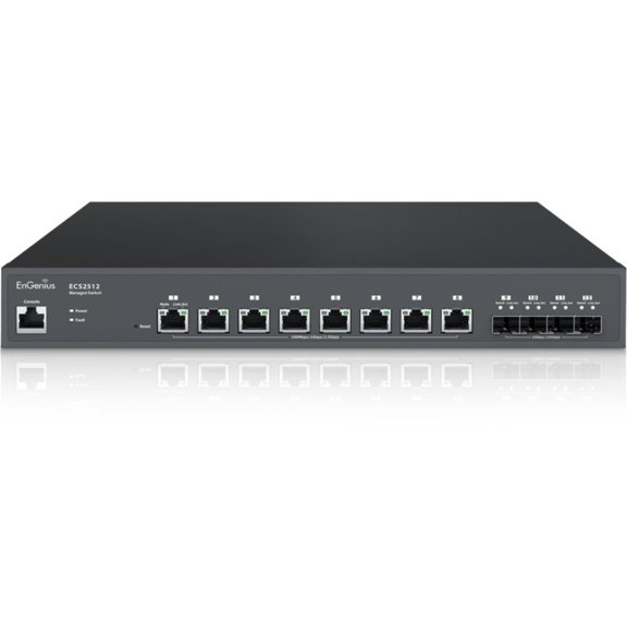 Cloud-Enabled 8-Port Network Switch