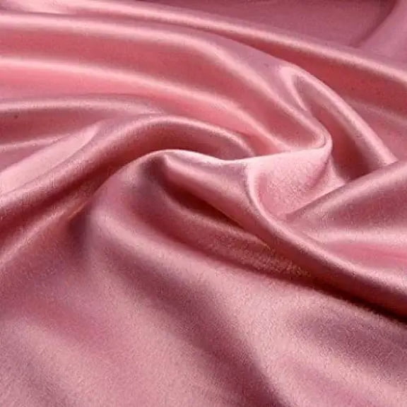 Cloud Fino 4 Pc Silk Satin Sheets Set|Silk Satin Fitted Sheet|Silk Satin Flat Sheet|Silk Pillowcase|4 Pc| Hotel Quality Sheets !!(Dusty Rose/Twin Xl)