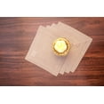 thumbnail image 1 of Cloud Fino Linen Cocktail Napkins (6x6 Set of 12), 100% French Flax Stone Washed for Softness, Zigzag Stich Small Cloth Beverage Party Bar Coffee Dessert Wedding Napkins Coaster.(Light Natural), 1 of 6