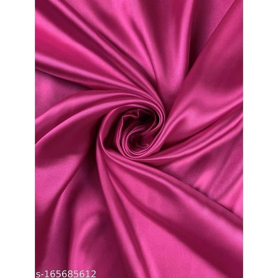 Cloud Fino Split King Size Sheets for Adjustable Beds Soft Luxury 5-Piece Silk Satin Bed Sheets Set-Hot Pink