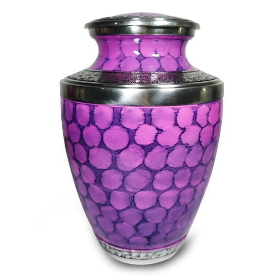 Cloud Fire Cremation Urn Metal Engraved Funeral Jar Box For Human And Pet Ashes Large Size Cremation Urn