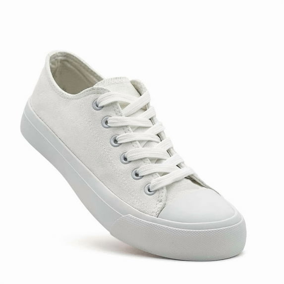 Cloud Genuine Leather Sneakers for Women Man– Womens Low Top Canvas Shoes with Memory Foam Insole – Lightweight & Non Slip Womens Shoes – Stylish Fall Shoes for Women 2025