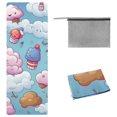 thumbnail image 1 of Cloud Gym Towels Yoga Blanket with Storage Bag 72.8"x26.8" for Yoga, Pilates, Fitness, etc., 1 of 6