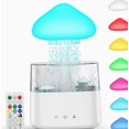 Cloud Humidifiers with Water Drip Mushroom Humidifiers 450ML, White ...