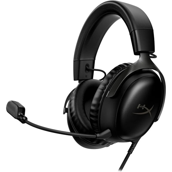 Cloud III  Wired Gaming Headset, PC, PS5, Series X|S, Angled 53mm Drivers, DTS Spatial Audio, Memory Foam, Durable Frame, Ultra-Clear 10mm Mic, USB-C, USB-A, 3.5mm
