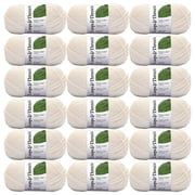 Loops & Threads Cloud Impeccable Yarn - Medium Weight Yarn for Knitting, Crochet, Weaving, Arts & Crafts, 18 Pack