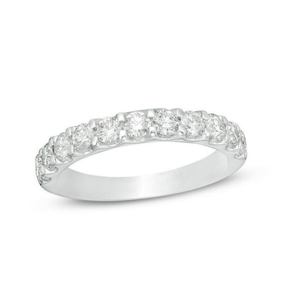 Cloud Jewel 14K White Gold Plated Ring - Round Cut 2.1 Ct Moissanite Engagement Band - Beautiful Gift for Women's - Gift - Causal Office Wear Band - Party Wear Moissanite Ring