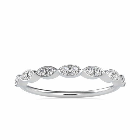 Cloud Jewel 14K White Gold Plated Wedding Ring - 2 Ct Round Cut ...