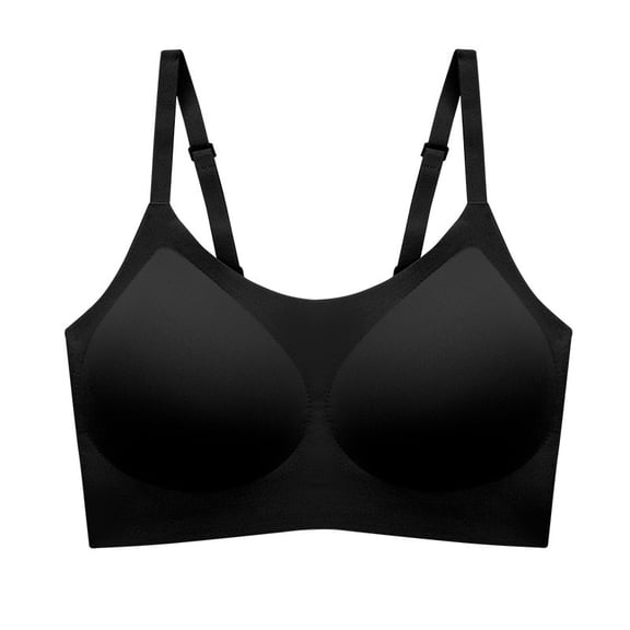 Cloud-Like Seamless Wireless Bra - Adjustable Straps & Fixed Cups One-Size Motion Support Bra with Invisible Comfort Design