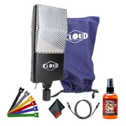 Cloud Microphones 44-A Ribbon Microphone + Goby Labs Cleaner Spray for Microphones + XLR Male to XLR Female Microphone Cable + More