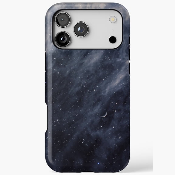 Cloud Moon Sky Nature Night Cover for iPhone 11 12 13 14 15 16 17 Pro Max