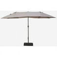 thumbnail image 1 of Cloud Mountain 15ft Rectangular Patio Double Sided Large Umbrella in Taupe, 1 of 8