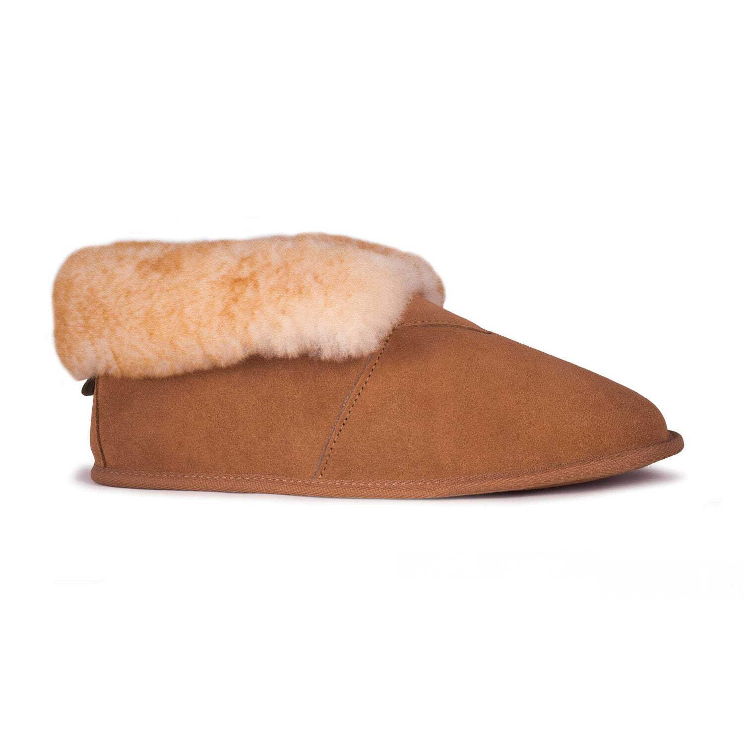 Cloud Nine Sheepskin Men's Soft Sole Ankle Bootie Slippers