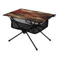thumbnail image 1 of Cloud Pattern Chinese Galaxy Pine Tree Xmas Painting Christmas Kids Camping Tables Folding Table for Children 23.6x15.7in 600D Oxford Fabric 110lb Capacity, 1 of 7