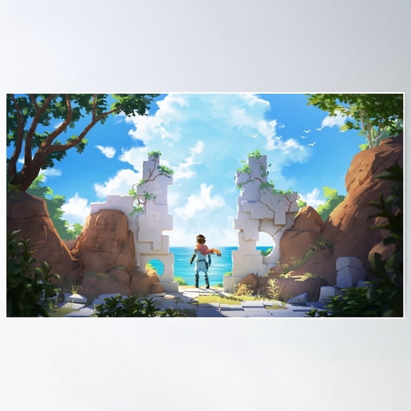 Cloud Poster, 8x12 UNFRAMED