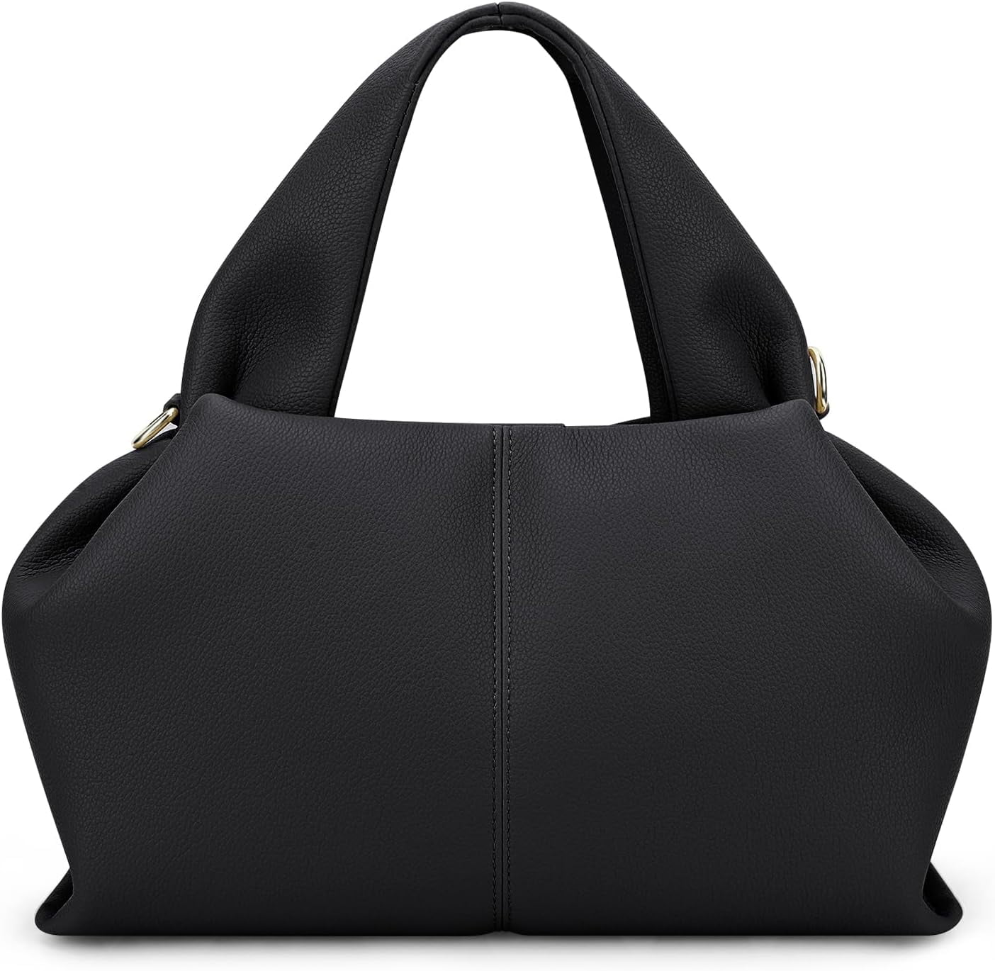 Cloud Pouch Bag Dumpling Clutch Purse Handbag Leather Tote Shoulder Bag Retro Crossbody bag with Removable Strap